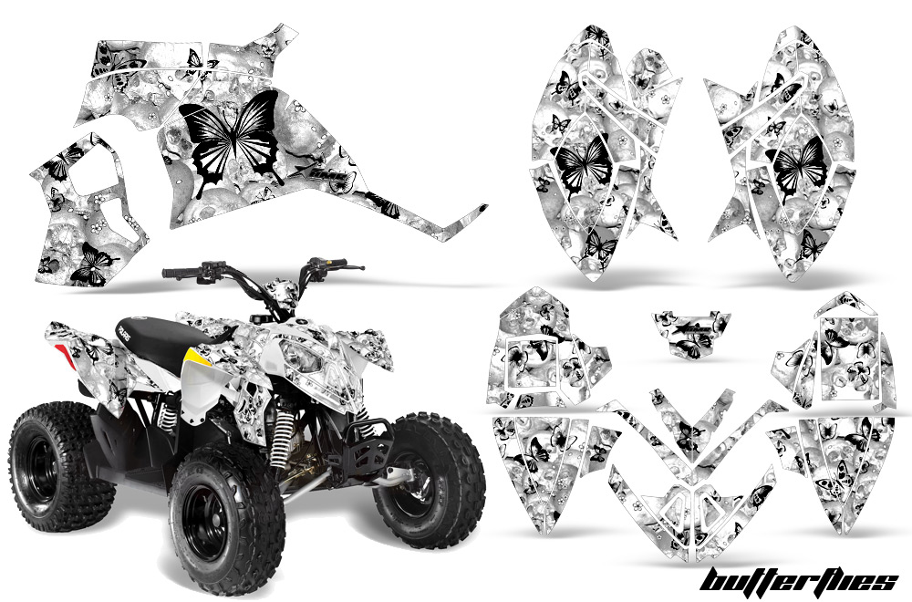 Polaris Outlaw 90 Graphics Kit BF BW